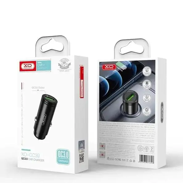 Купить оптом Автомобильное зарядное XO CC39 (QC3.0 18W) в Украине 