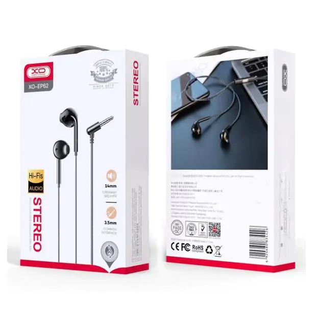 Купити оптом Купити Навушники XO EP62 оптом - ціна 66 грн в Україні 