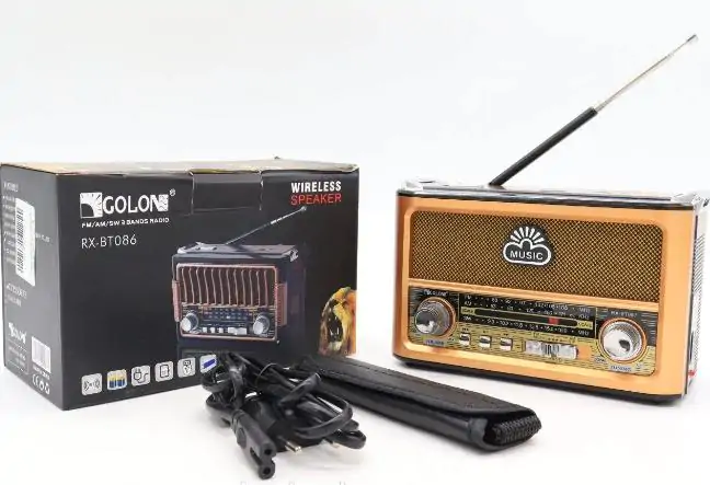 Купить оптом Радиоприемник с bluetooth GOLON RX-BT087 в Украине 