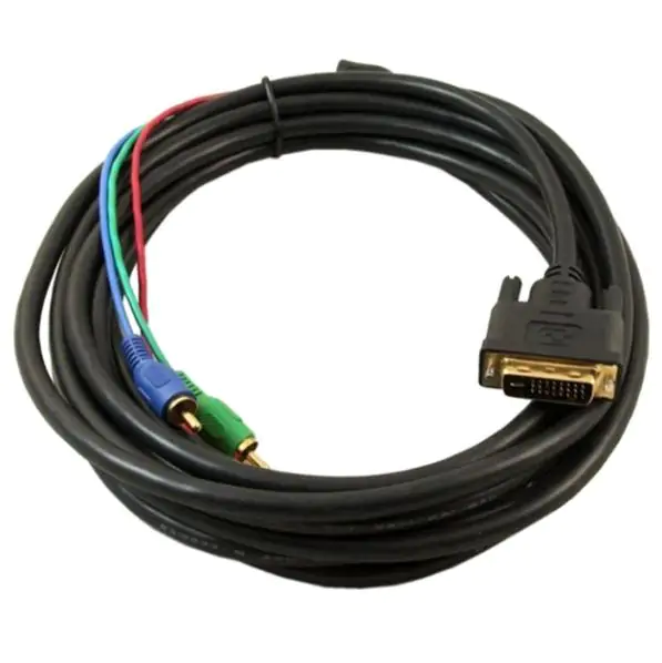 Купить оптом Кабель DVI-3RCA 3 метра в Украине 