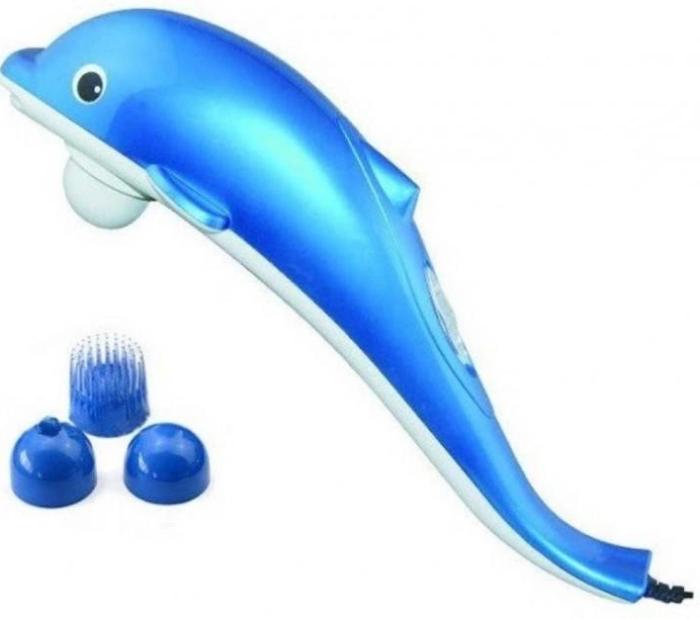 Купить оптом Вибромассажер от сети с насадками Dolphin infrared massager в Украине