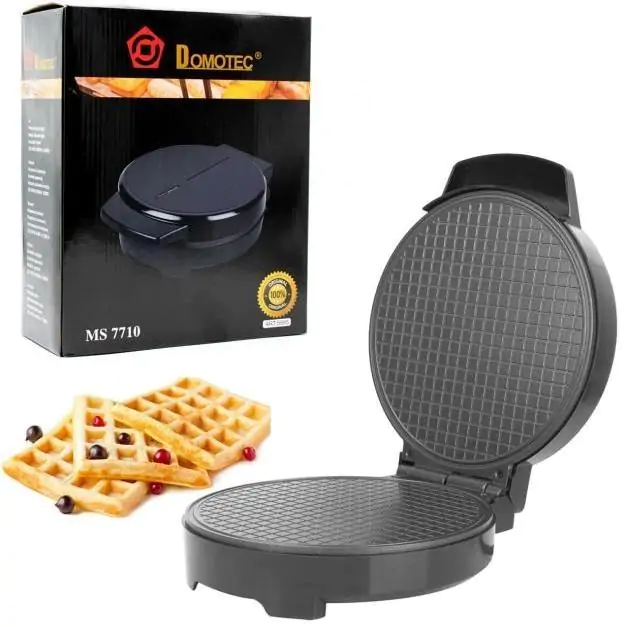 Купить оптом Вафельница MS-7710 в Украине 