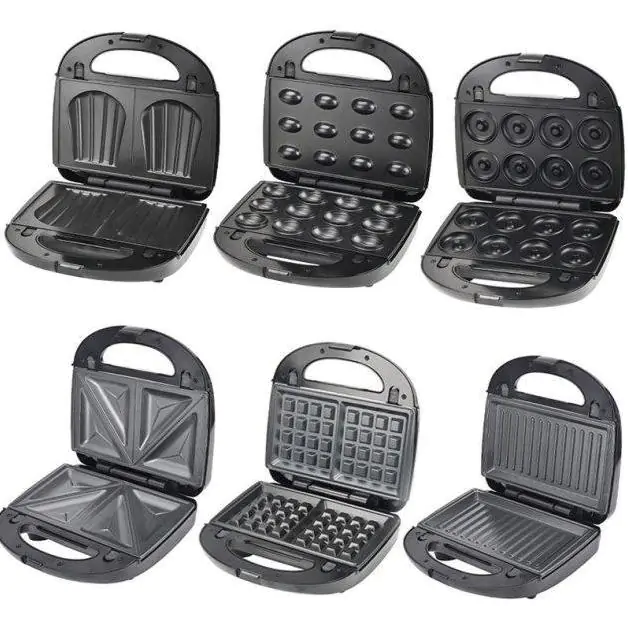 Купити оптом Купити Сендвічниця бутербродниця DOMOTEC MS-7706 (6 в 1) оптом - ціна 931 грн в Україні 