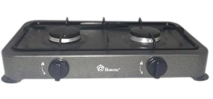 Купити оптом Купити Настільна газова плита (2 конфорки) MS-6602 оптом - ціна 453 грн в Україні 