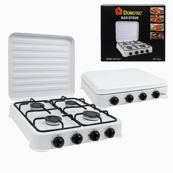 Купити оптом Купити Настільна газова плита (4 конфорки) MS-6604 оптом - ціна 931 грн в Україні 