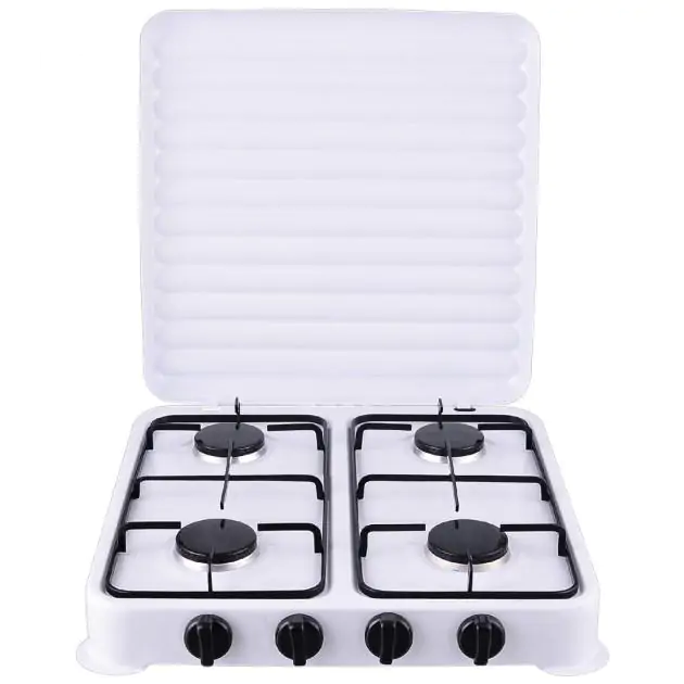 Купити оптом Купити Настільна газова плита (4 конфорки) MS-6604 оптом - ціна 931 грн в Україні , зображення 2