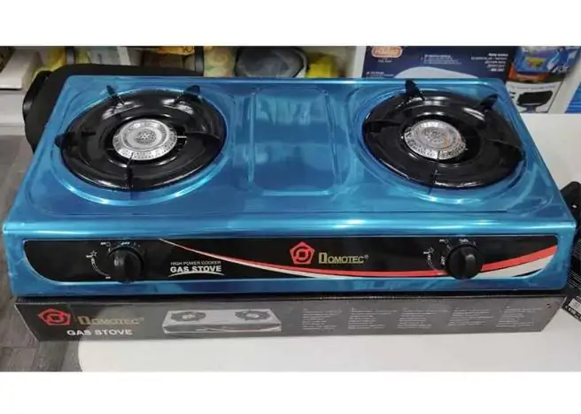 Купити оптом Купити Настільна газова плита (2 конфорки) MS-6606 оптом - ціна 804 грн в Україні , зображення 2