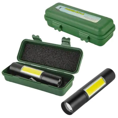 Купити оптом Купити Ліхтарик ручний міні ліхтар із microUSB 801s (LED+COB) оптом - ціна 77 грн в Україні 