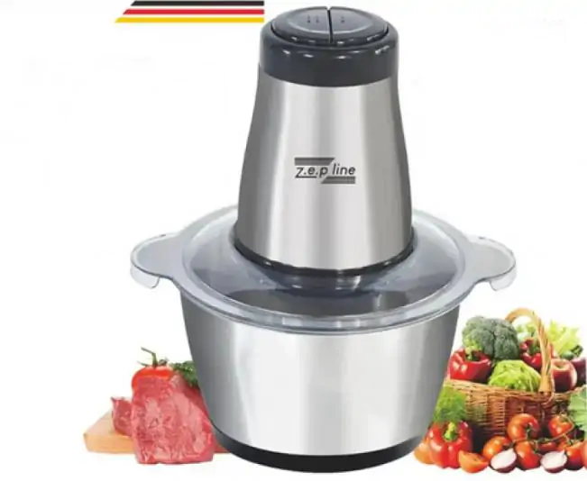 Купить оптом Пароварка от сети с измельчителем метал 250W 0143 в Украине 