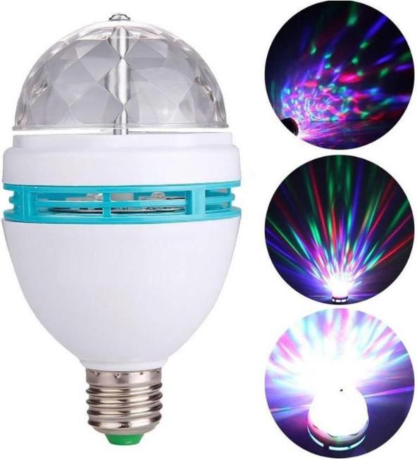 Купить оптом Лампа дискошар E27 Party Light (цоколь в комплекте)