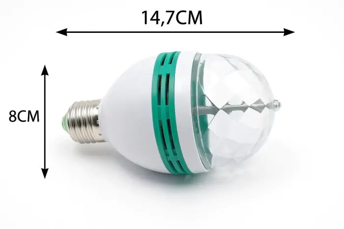 Купить оптом Лампа дискошар E27 Party Light (цоколь в комплекте) в Украине 