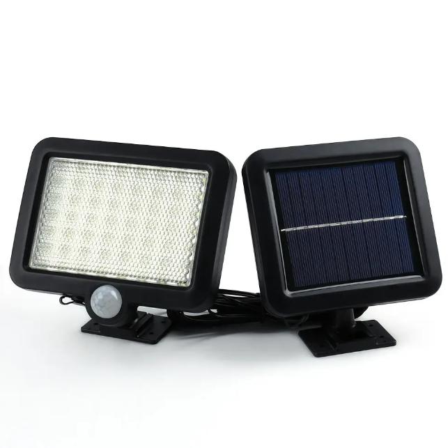 Купить оптом Подсветка уличная 56 LED с датчиком движения и солнечной батареей XZ-F100-56LED