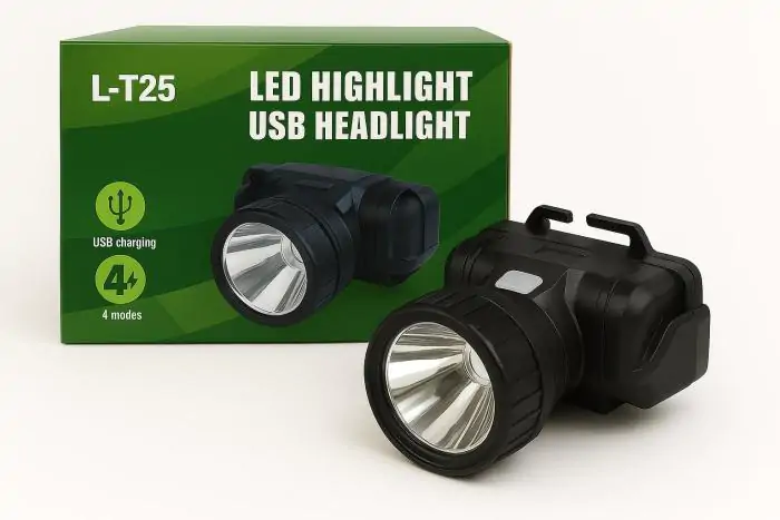 Купить оптом Налобный фонарь T25 (1LED) в Украине 