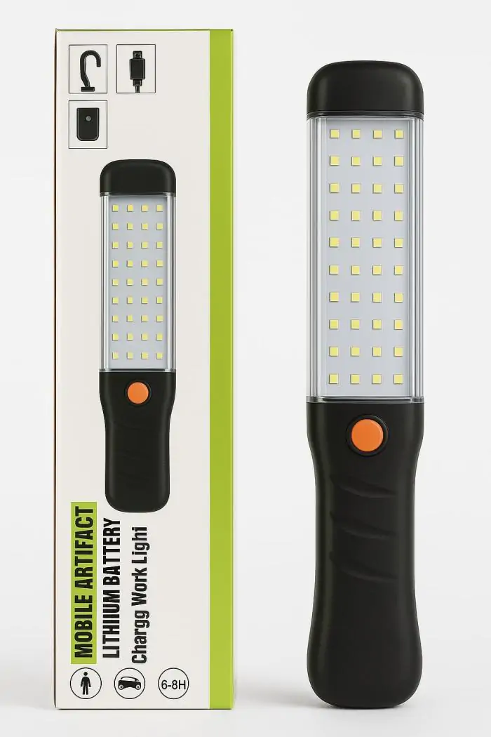 Купити оптом Купити Ліхтар ручний підвісний з microUSB BL-PC-048 COB оптом - ціна 171 грн в Україні 