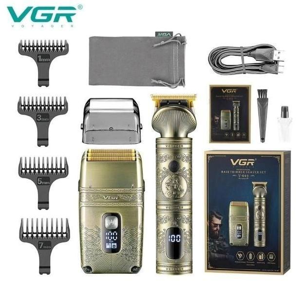 Купить оптом Машинка для стрижки волос и бороды VGR V-649