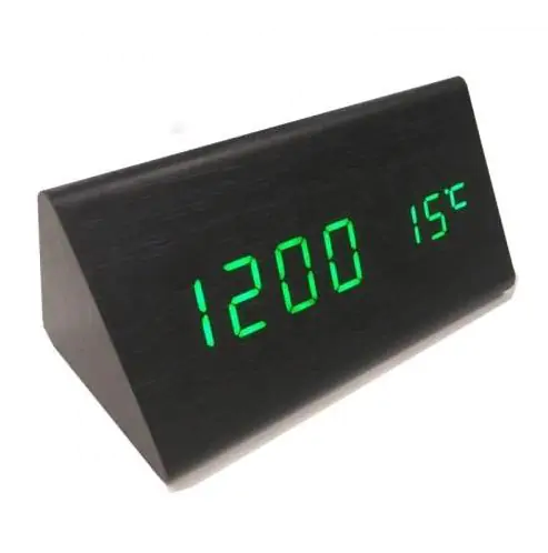 Купить оптом Настольные часы от сети VST-861-4 (зеленый) в Украине 