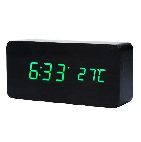 Купить оптом Настольные часы от сети VST-862-4 (зеленый) в Украине 