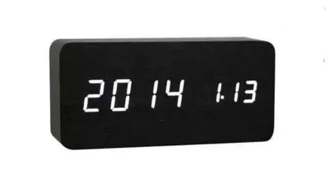 Купити оптом Купити Настільний годинник від мережі VST-862-6 (білий) оптом - ціна 230 грн в Україні 