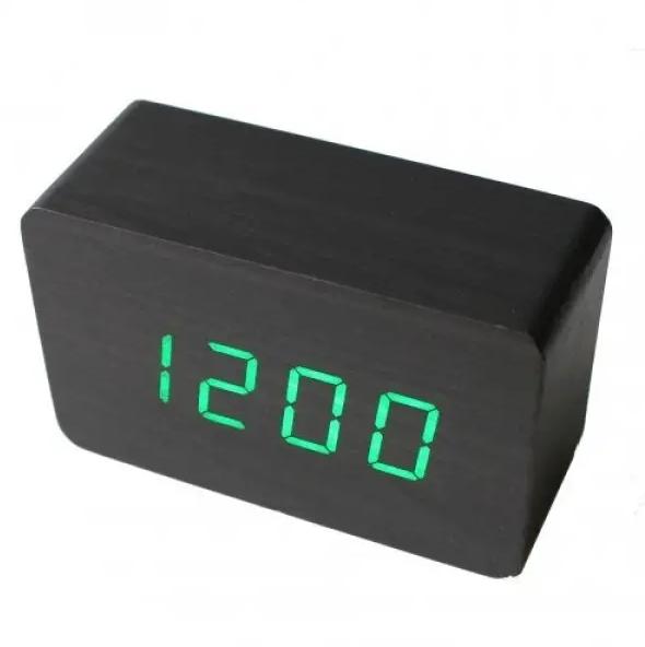 Купить оптом Настольные часы от сети VST-863-4 (зеленый)