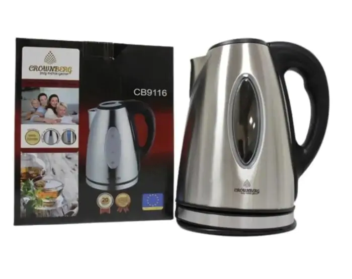 Купити оптом Купити Дисковий електрочайник (1.8 літра) Crownberg CB-9116 оптом - ціна 506 грн в Україні 