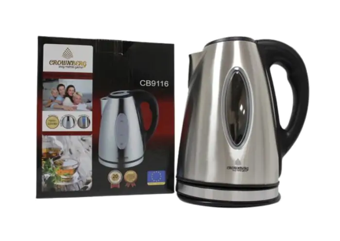 Купити оптом Купити Дисковий електрочайник (1.8 літра) Crownberg CB-9117 оптом - ціна 506 грн в Україні 