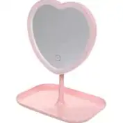 Купить оптом Зеркало с подсветкой на батарейках CY087 (сенсорное) в Украине 