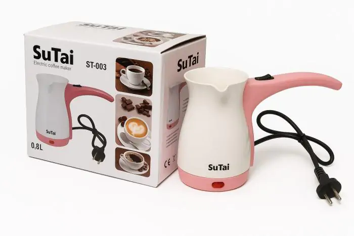 Купити оптом Купити Кавоварка турка електрична 0.8л 600W Su Tai ST-003 оптом - ціна 200 грн в Україні , зображення 2