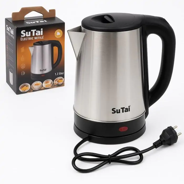 Купити оптом Купити Дисковий електрочайник 2.5л 1800W Su Tai ST-25 оптом - ціна 261 грн в Україні , зображення 2