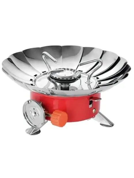 Купити оптом Купити Портативна газова плита під балон (1 конфорка) K-203 оптом - ціна 120 грн в Україні 