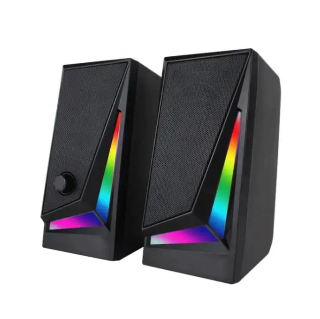 Купити оптом Купити Комп'ютерні колонки RGB MJ-100A оптом - ціна 422 грн в Україні 