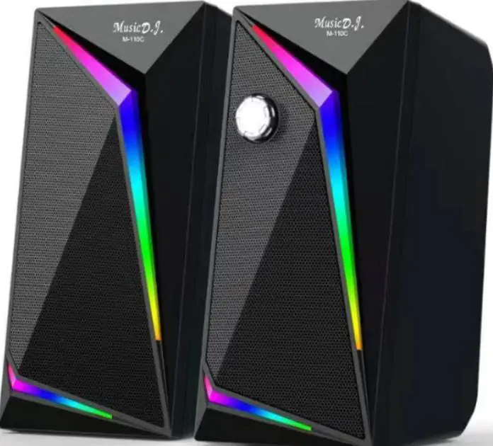 Купити оптом Купити Комп'ютерні колонки RGB M-110C оптом - ціна 459 грн в Україні 