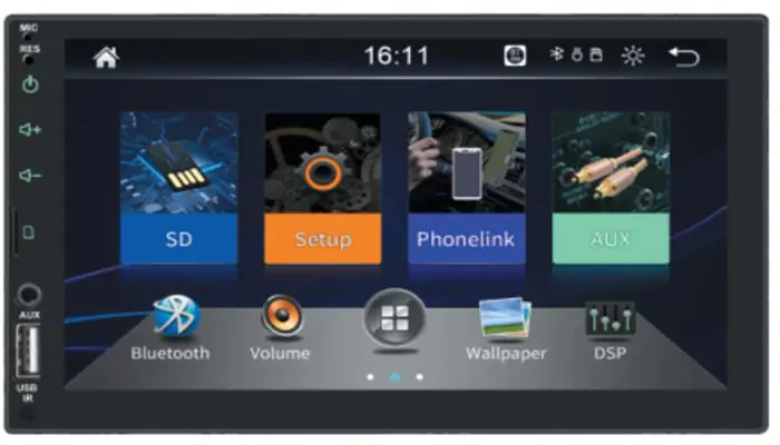 Купити оптом Купити Автомагнітола 2 DIN 7023A (Android) 2/32 оптом - ціна 1728 грн в Україні 