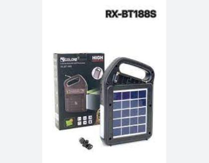 Купить оптом Радиоприемник со встроенным акб и bluetooth GOLON RX-BT188S (солнечная панель)
