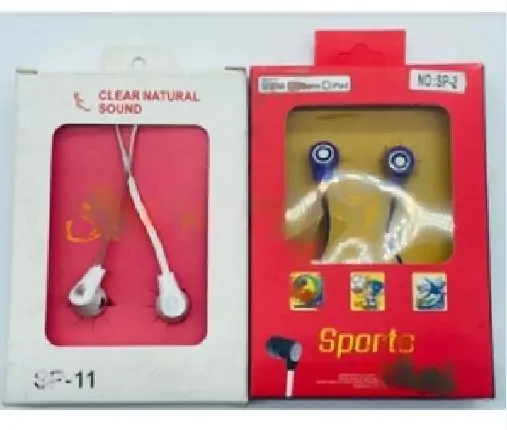 Купить оптом Вакуумные наушники вкладыши Happiness BOX mix в Украине 