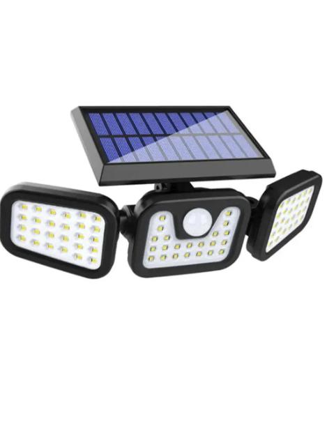 Купить оптом Уличный фонарь с солнечной панелью и датчиком JY-1725A (26+22LED)