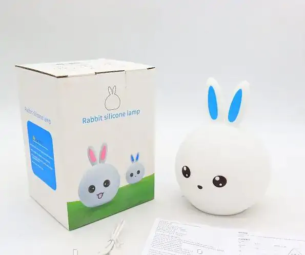 Купити оптом Купити Дитячий світильник нічник Кролик Rabbit RGB 0505 оптом - ціна 212 грн в Україні , зображення 2