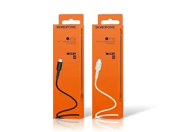 Купити оптом Купити Кабель MicroUSB BOROFONE BX16 оптом - ціна 26 грн в Україні 