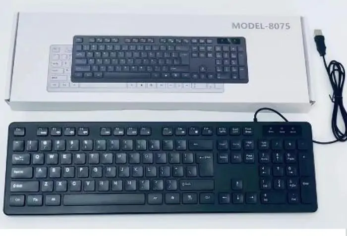Купить оптом Клавиатура проводная MODEL 8075 в Украине 