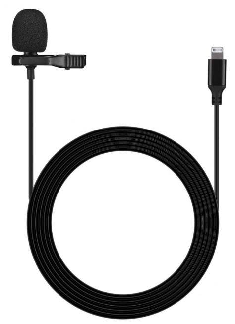 Купить оптом Микрофон петличка (шнур Lighting) для IOS