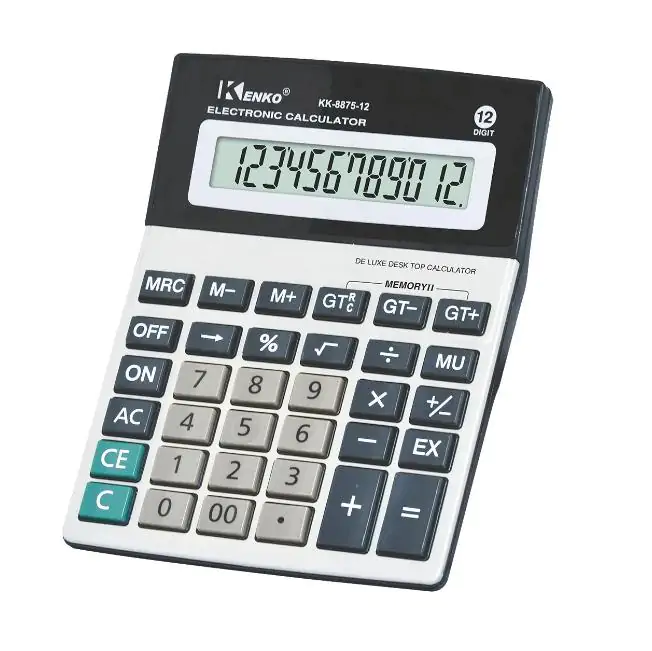 Купити оптом Купити Калькулятор CALCULATOR KK-8875-12 оптом - ціна 104 грн в Україні 