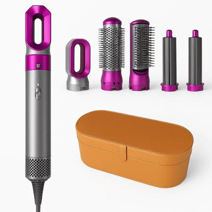 Купить оптом Фен щетка стайлер 5 в 1 HAIR BRUSH (с кейсом) в Украине , изображение 2