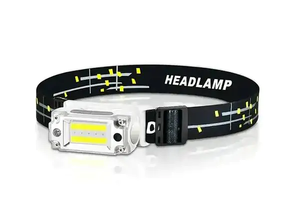 Купить оптом Налобный фонарь с датчиком движения BL-T133 (2COB+RED) в Украине 