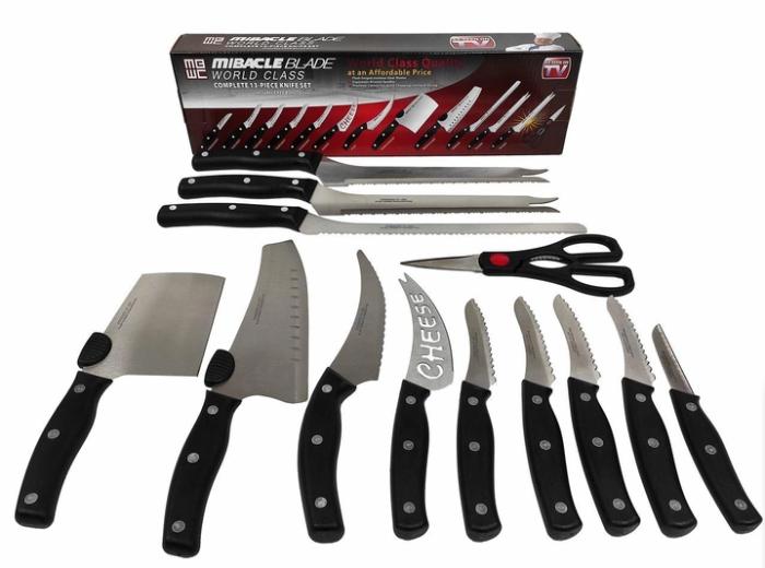 Купить оптом Комплект ножей 13 шт. Miracle Blade