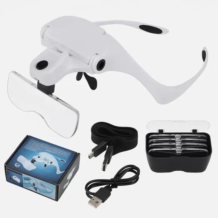 Купить оптом Бинокулярные очки увеличительные с подсветкой NO.9892B2 в Украине 