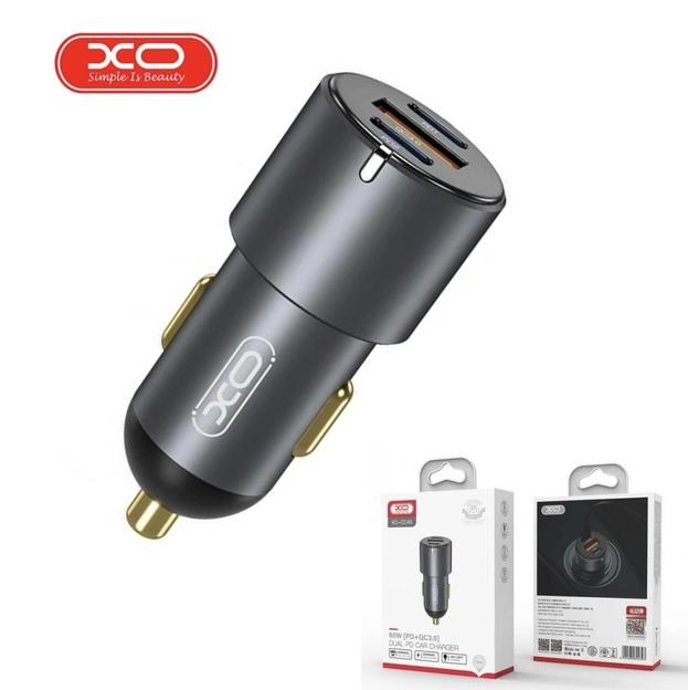 Купить оптом Автомобильное зарядное XO CC45 60W (PD+QC3.0)