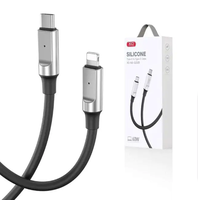Купити оптом Купити Кабель Type-C to Type-C XO NB-Q252B PD 60W оптом - ціна 65 грн в Україні 