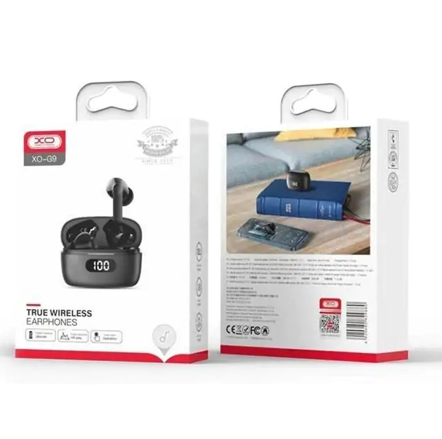 Купить оптом Беспроводные наушники Bluetooth TWS XO G9 в Украине 