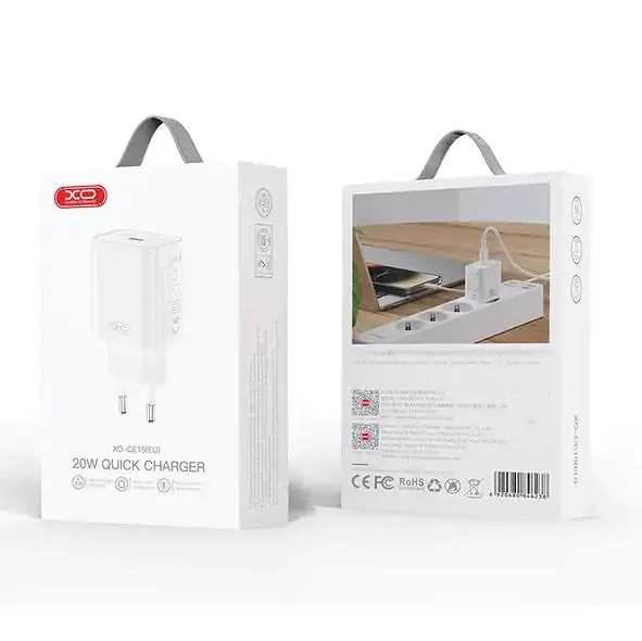 Купить оптом Сетевое зарядное XO CE15 (PD20W USB-C) в Украине 