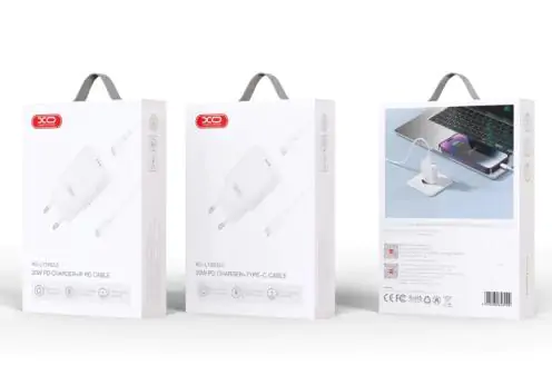 Купити оптом Купити Мережевий зарядний кабель Type-C XO L126 (USB-C PD20W) оптом - ціна 130 грн в Україні 