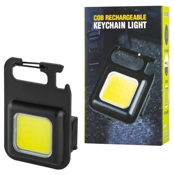 Купить оптом Фонарь-брелок светодиодный портативный COB 500 в Украине 